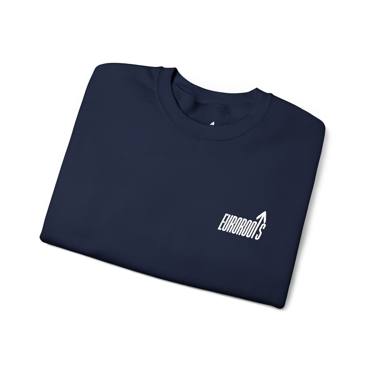 EUROROOTS Stick Sweatshirt | Römer- und Wikingerstickdetails an Ärmeln