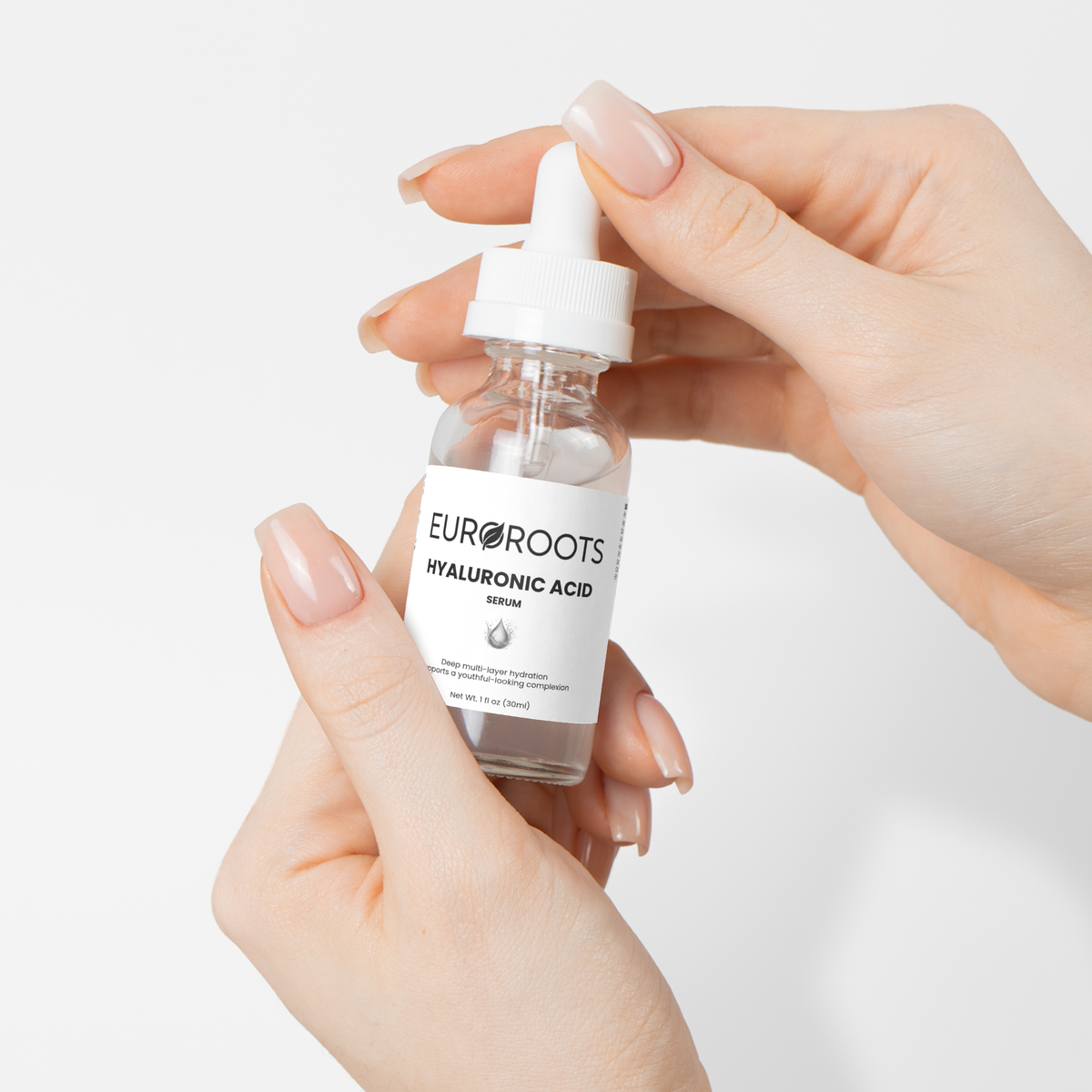 hyaluronic acid, serum, bottle, deep multi-layer hydration