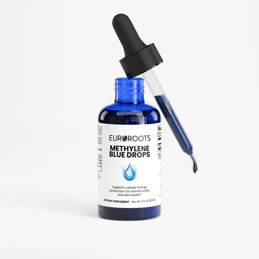 methylene blue drops, bottle