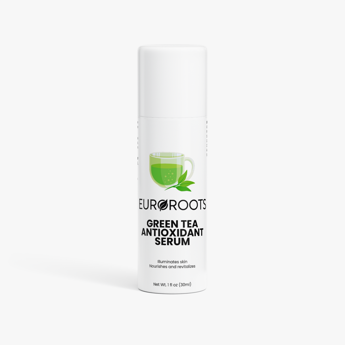 Green Tea Antioxidant Serum, serum, front view, green tea