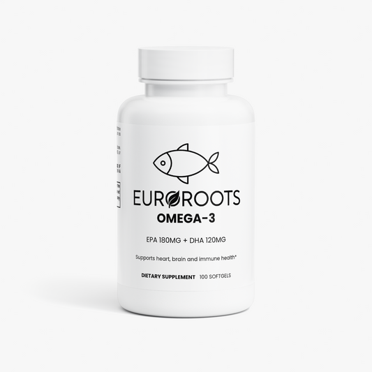 omega-3, fish oil, capsules, bottle, front view