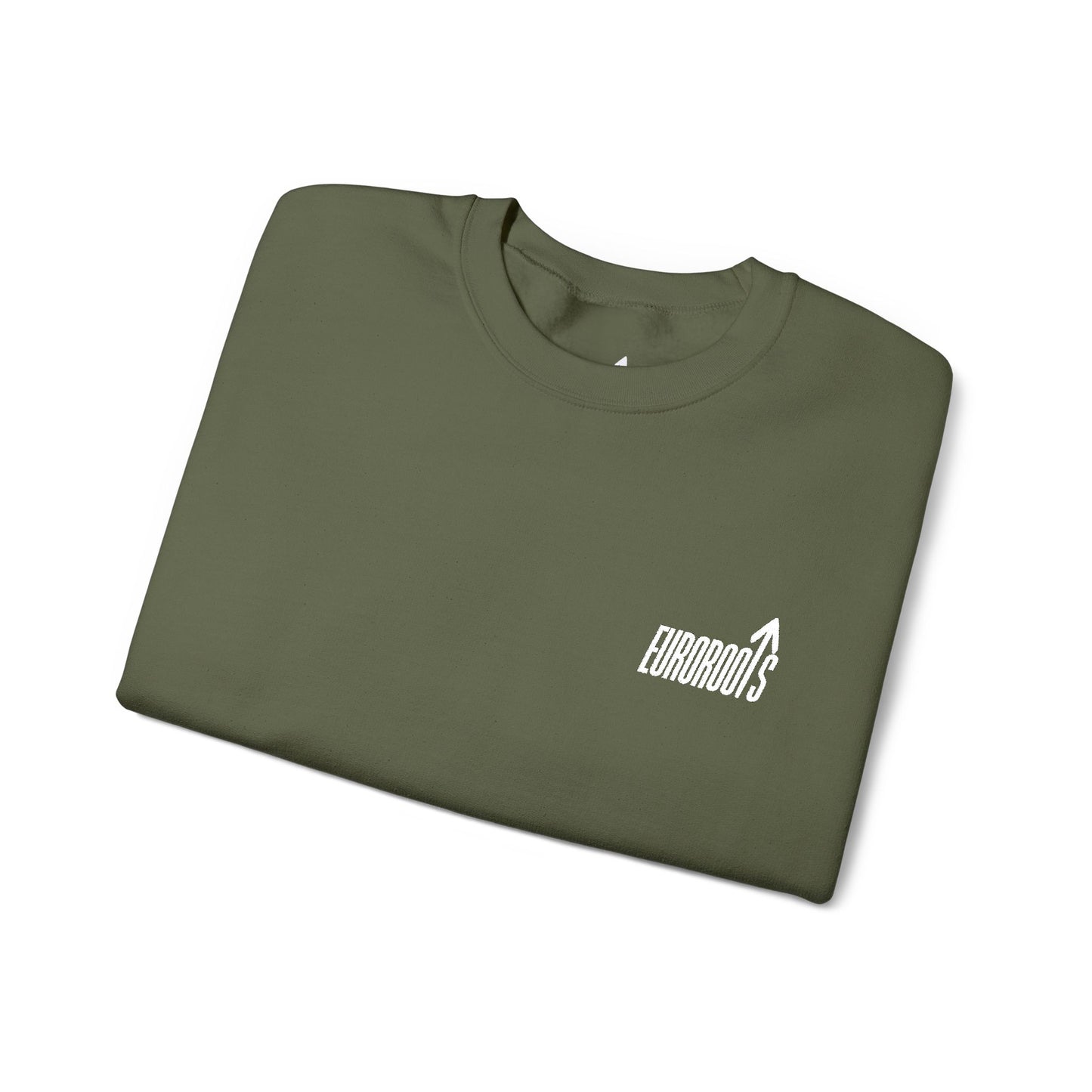 EUROROOTS Stick Sweatshirt | Römer- und Wikingerstickdetails an Ärmeln